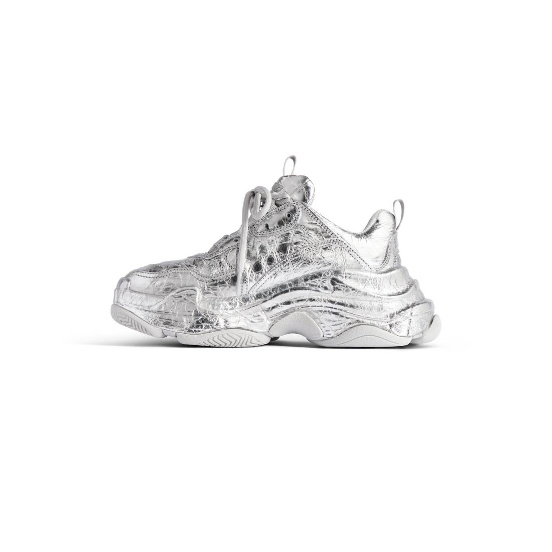 Men’s Triple S Sneaker  in Silver - Image 4